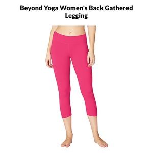 Brand New Beyond Yoga Back Gathered Yoga Pants